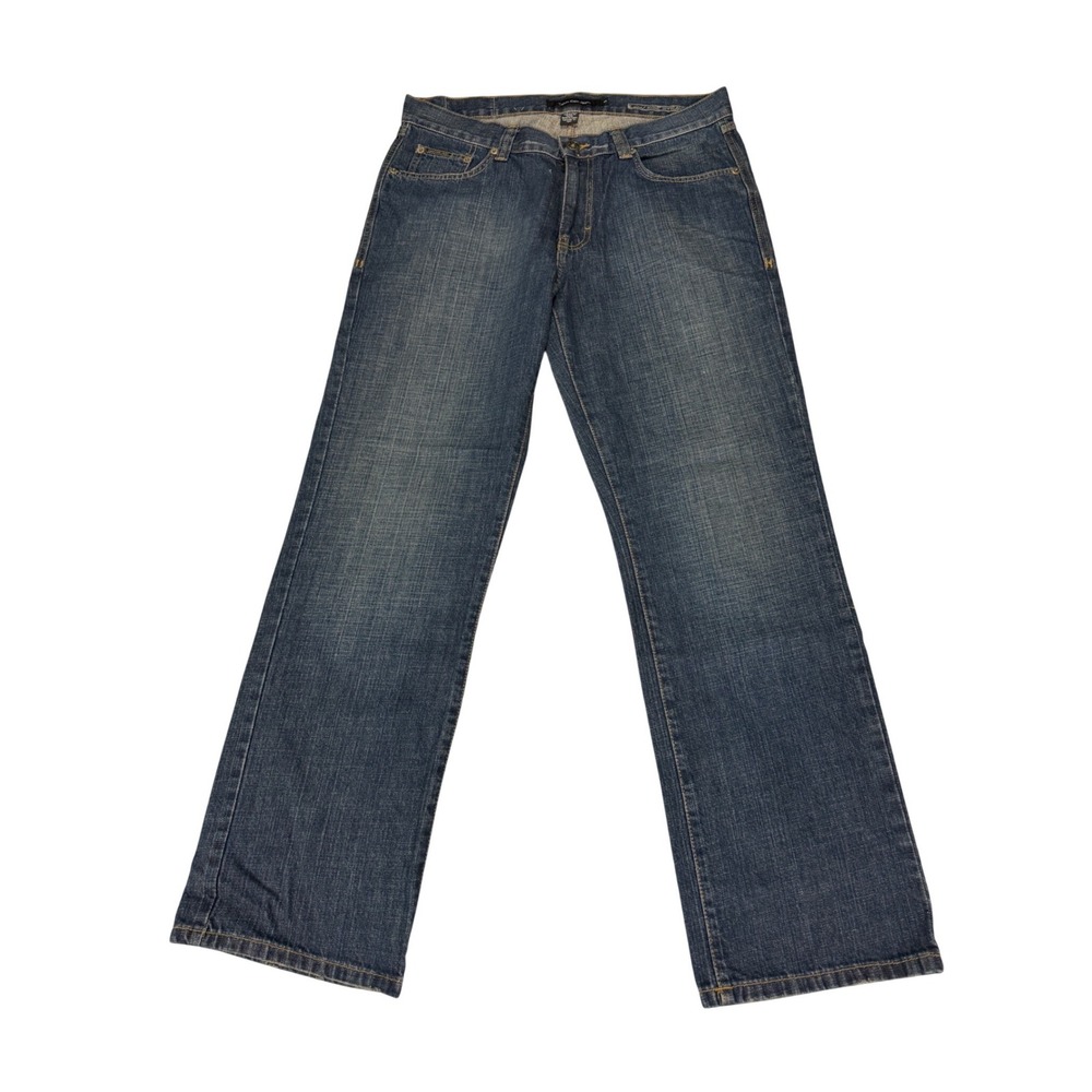 Calvin Klein‎ Jeans Mens 33x30 Low Rise Straight Leg Medium Wash Denim MB98A17